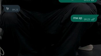 Dingin banget ketikannya. Foto: X/lukluckies  