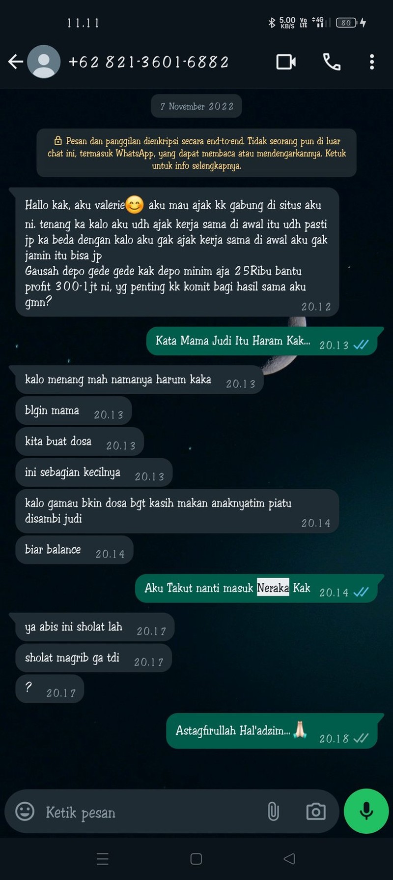 Chat Penipu Gagal Nipu, Isinya Kocak-kocak Banget Dah