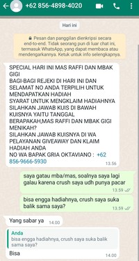 Chat Penipu Gagal Nipu, Isinya Kocak-kocak Banget Dah