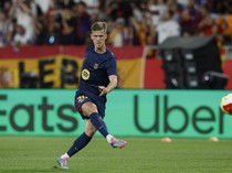 Dani Olmo Berpotensi Absen di Laga El Clasico karena Cedera