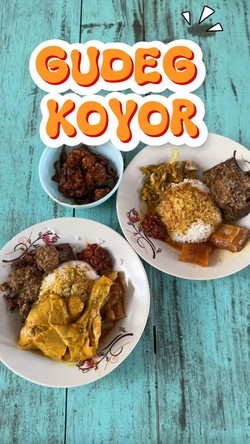 Video: Sedep Miroso! Gudeg Topping Koyor Khas Bantul Ada di Depok 