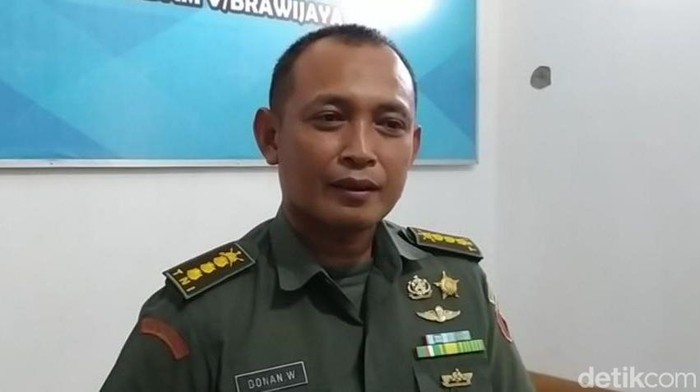 Kepala Penerangan Kodam (Kapendam) V/Brawijaya, Kolonel Kav Donan Wahyu Sejati.