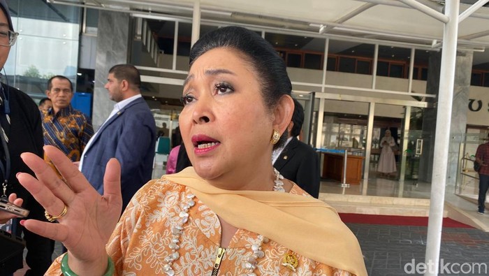 Ketua Komisi IV DPR RI Titiek Soeharto (Dwi R/detikcom)