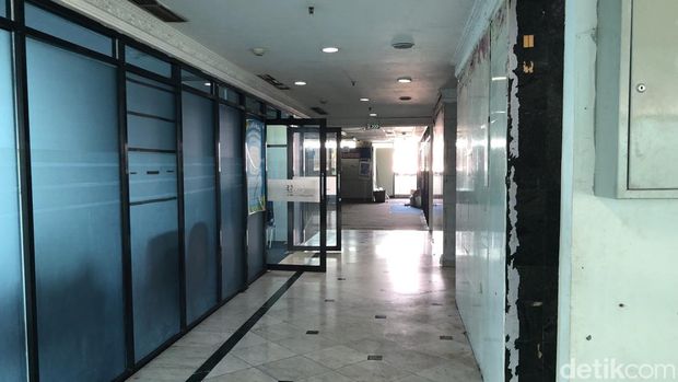 Kondisi Wisma Hartono Jogja usai dikosongkan, Selasa (6/5/2025).