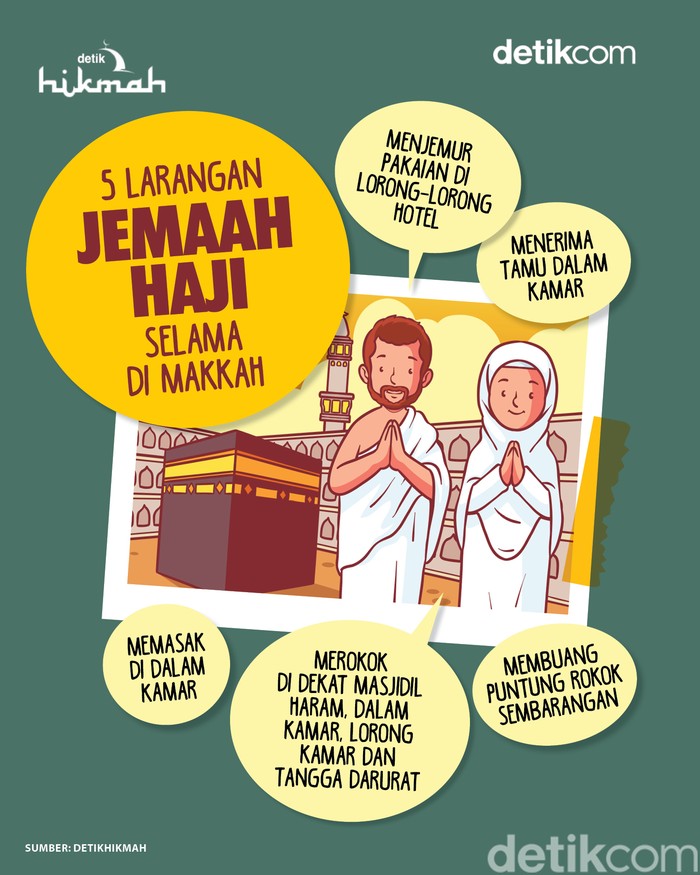 larangan jemaah haji larangan jemaah haji