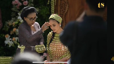 12 Foto Siraman Luna Maya-Maxime Bouttier Jelang Nikah, Kental Adat Jawa