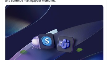 Saatnya kami mengucap selamat tinggal, kami ingin berterima kasih pada komunitas kami yang luar biasa, tulis akun resmi Skype di X. Skype kini melebur ke aplikasi Microsoft Teams. Foto: X.com