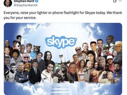 Netizen Sedunia Meratapi Kematian Skype