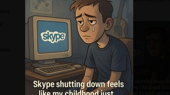 Penutupan Skype seperti ada bagian dari masa kecil yang hilang. Foto: X.com