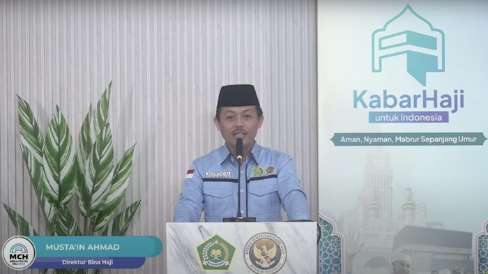Direktur Bina Haji Kementerian Agama, Mustain Ahmad