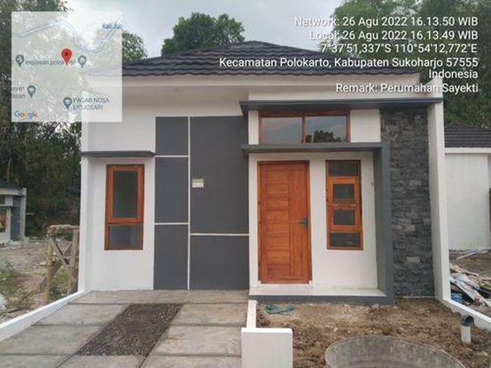 Penampakan rumah di Sayekti Residence