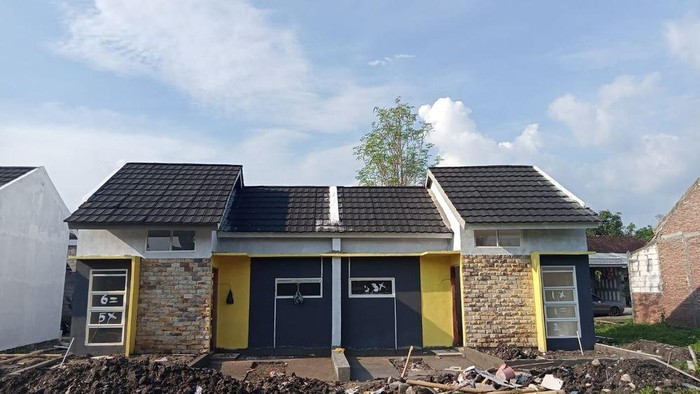 Penampakan rumah di Surya Alam Permai