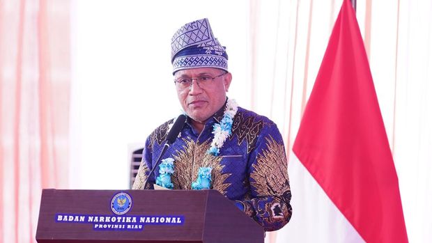 Peresmian gedung baru BNN Provinsi Riau