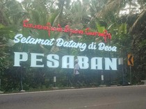 Plang Nama Desa Pesaban Dirusak Lagi, CCTV Rekam Dua Remaja