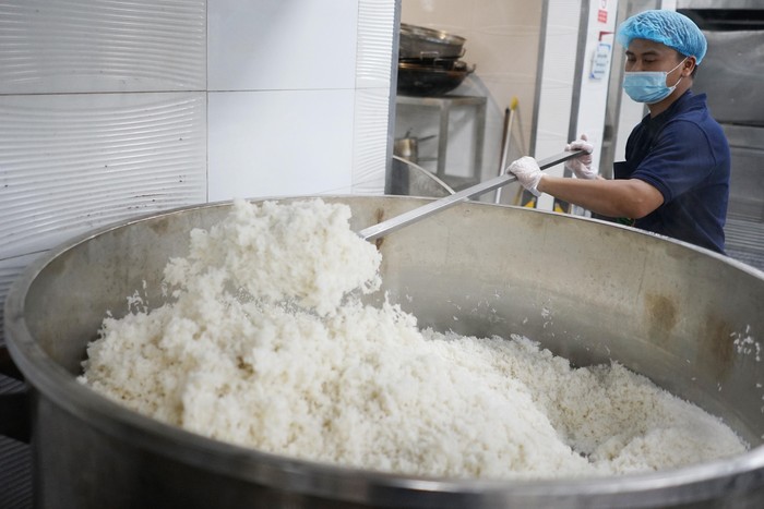 Potret Dapur Katering Jemaah Haji RI Potret Dapur Katering Jemaah Haji RI