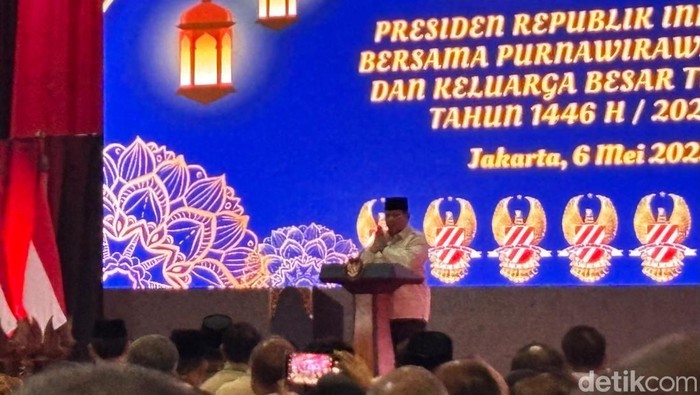 Presiden Prabowo Subianto. (Firda Cynthia Anggrainy/detikcom).