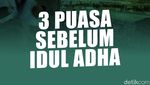 3 Puasa sebelum Idul Adha
