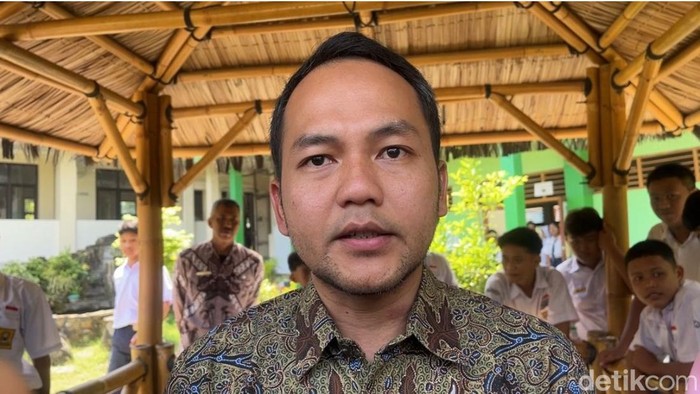 Wali Kota Solo Respati Ardi ditemui di SMP N 7 Solo, Selasa (6/5/2025).