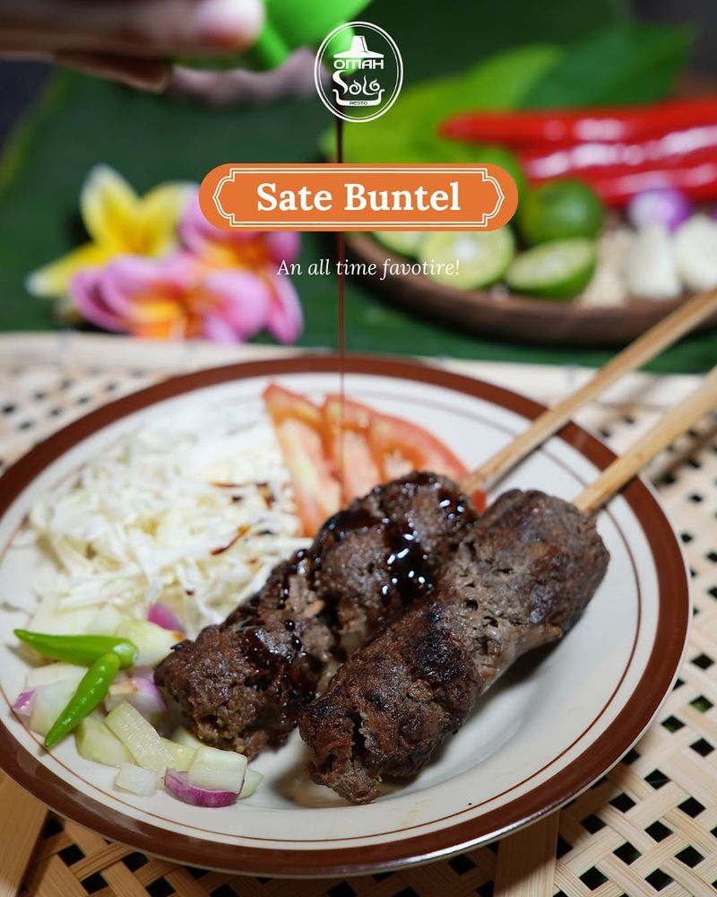 Sate buntel enak di Jakarta