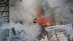 Serangan Drone Rusia Hantam Pasar Barabashovo di Kharkiv
