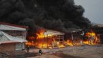 Serangan Drone Rusia Hantam Pasar Barabashovo di Kharkiv