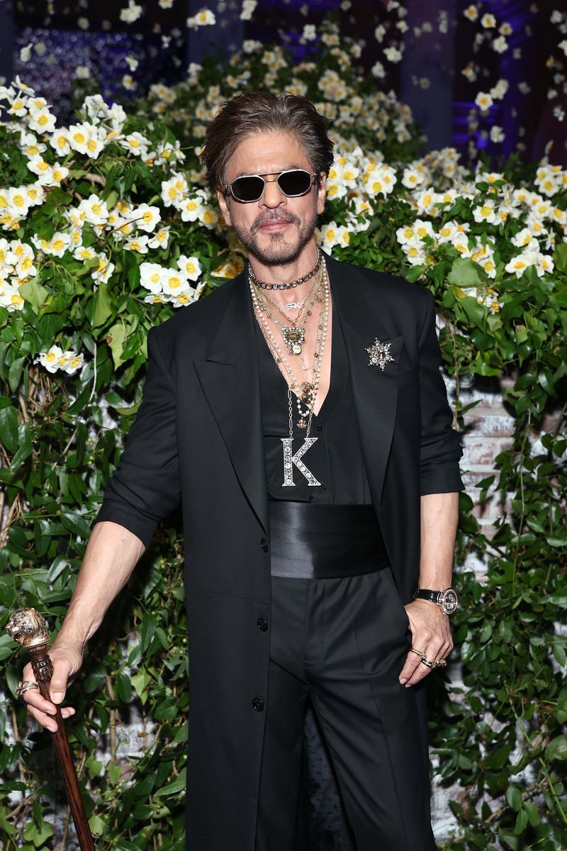 NEW YORK, NEW YORK - MAY 05: (Exclusive Coverage) Shah Rukh Khan attends the 2025 Met Gala Celebrating 