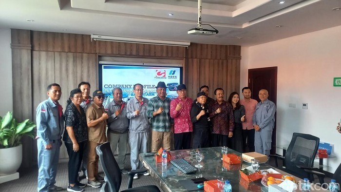 Sidak Komisi 3 DPRD Bali ke PLTU Celukan Bawang, Selasa (6/5/2025). (Made Wijaya Kusuma)