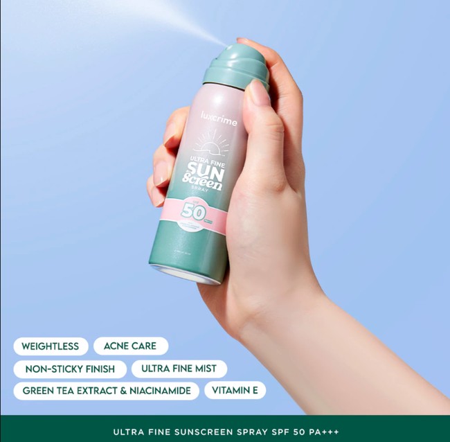 sunscreen spray