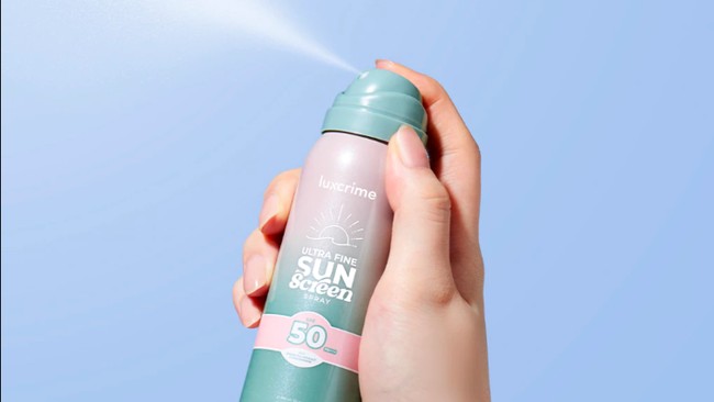 sunscreen spray