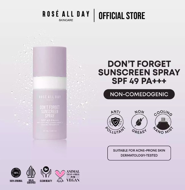 sunscreen spray