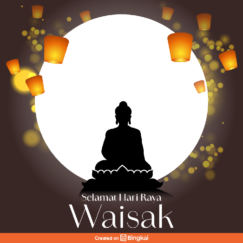 Twibbon Waisak 2025