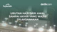 Urutan Haji dari Awal Sampai Akhir yang Wajib Dilaksanakan