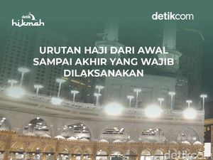 Urutan Haji dari Awal Sampai Akhir yang Wajib Dilaksanakan