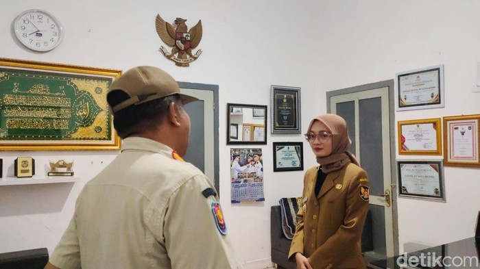 Walkot Kediri Mbak Vinanda sidak ke Kantor Satpol PP Walkot Kediri Mbak Vinanda sidak ke Kantor Satpol PP