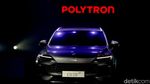 Lihat dari Dekat Wujud Mobil Listrik Polytron, Harga di Bawah Rp 300 Juta