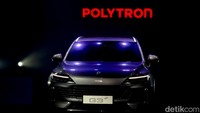 Polytron meluncurkan mobil listrik G3 dan G3+ di Jakarta, Selasa (6/5/2025). Polytron menghadirkan dua skema pembiayaan, yakni dengan skema sistem berlangganan atau termasuk pembelian baterai.