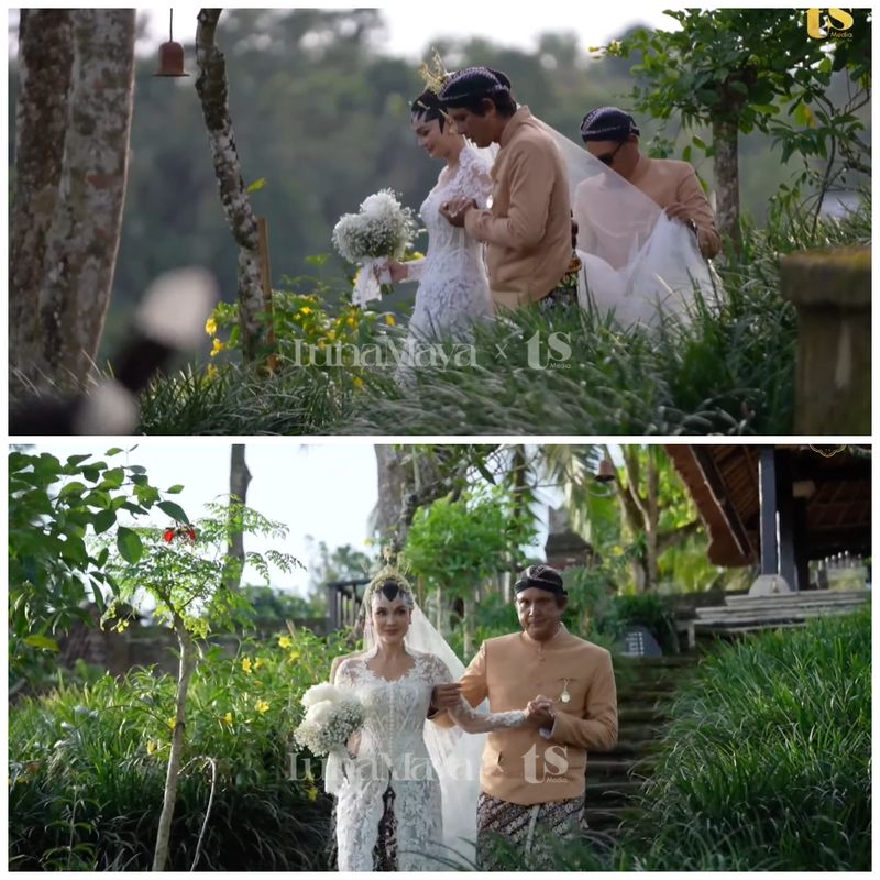Akad nikah Luna Maya dan Maxime Bouttier
