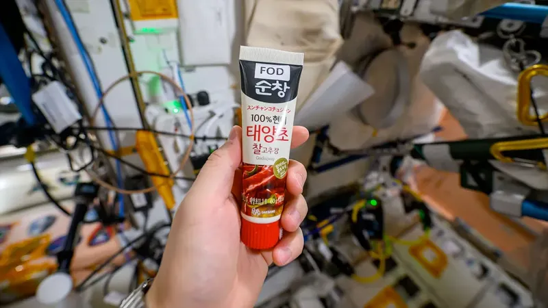 Astronot Bagikan Penampilan Bekal Burger di Luar Angkasa