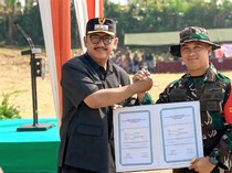 Bupati Asep Harap TMMD Bisa Dorong Percepatan Pembangunan di Sukabumi