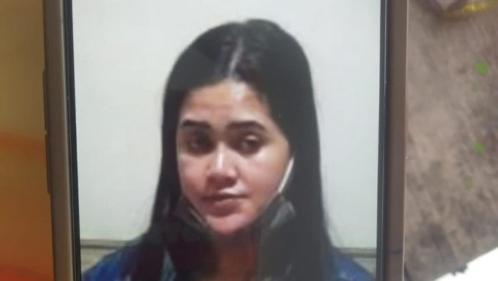 Ernawati, pelaku penipuan arisan bodong yang membuat 6 emak-emak Mojokerto rugi Rp 653 juta.