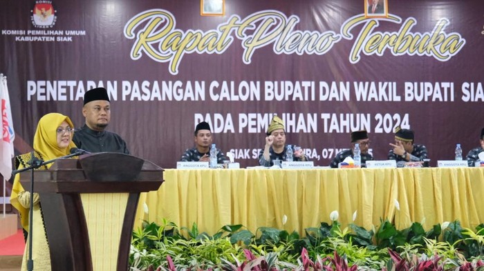Foto: Afni-Syamsurizal saat penetapan (Dok Ist)