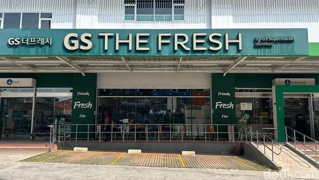 GS Supermarket. (detikcom/Grandyos Zafna)