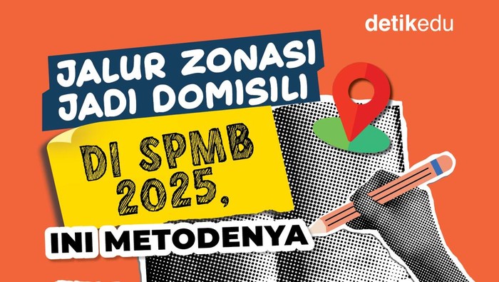 Jalur Zonasi Jadi Domisili di SPMB 2025, Ini Metodenya
