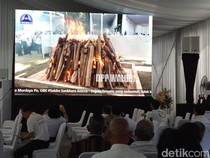 Potret Kremasi Murdaya Poo di Bukit Dagi Candi Borobudur