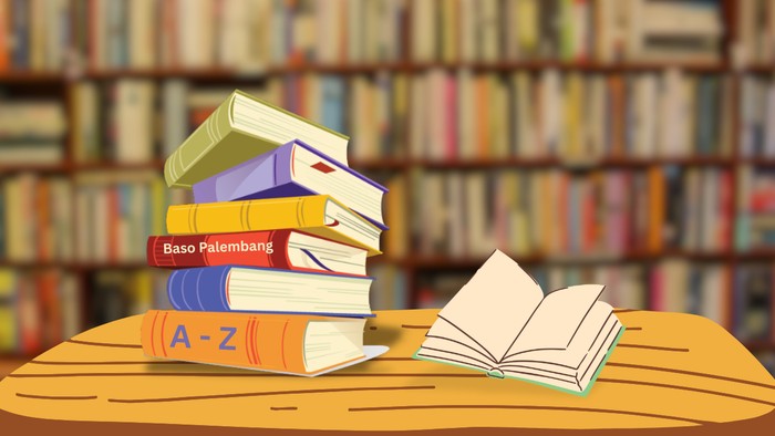 Ilustrasi Bahasa Palembang.