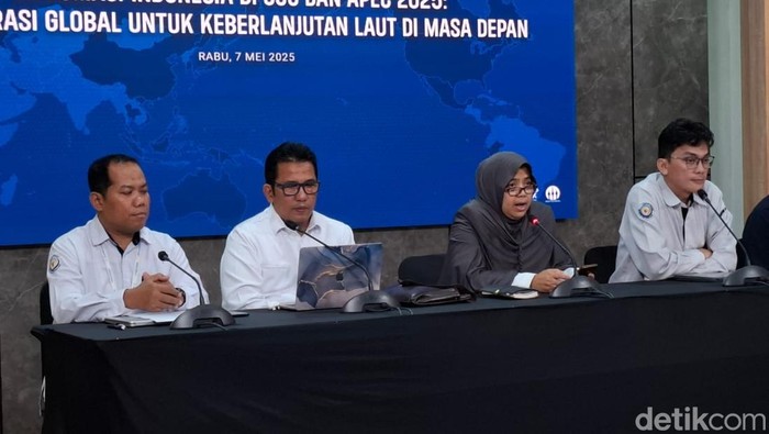 Konferensi pers KKP