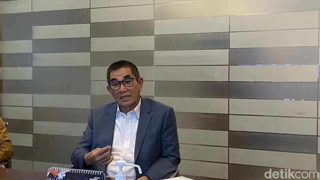 Kuasa hukum OCI Hamdan Zoelva. (Devi/detikcom)