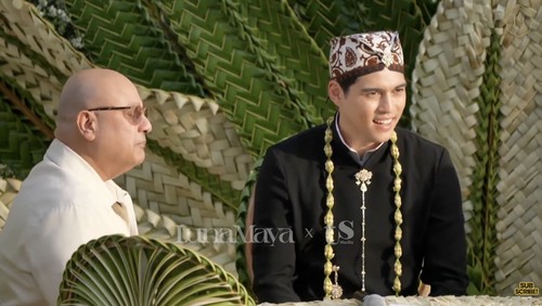 Akad nikah Luna Maya dan Maxime Bouttier.