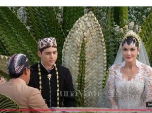 Detail Makeup dan Kebaya yang Dikenakan Luna Maya Saat Akad Nikah