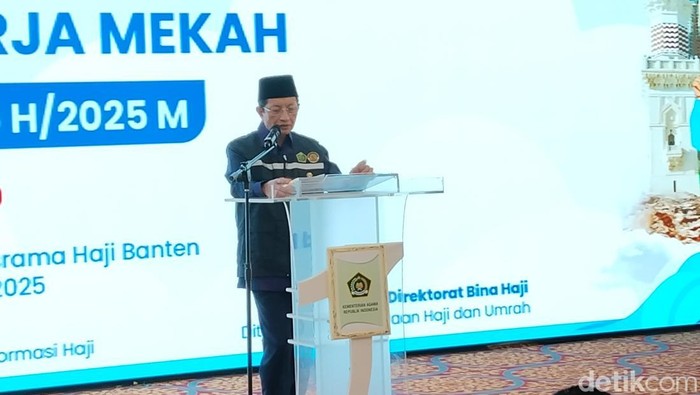 Menag Nasaruddin Umar. (Haris Fadil/detikcom).